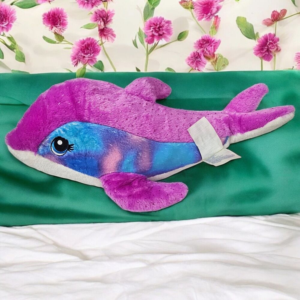 Build A Bear Dolphin Stuffed Animal Plush Toy